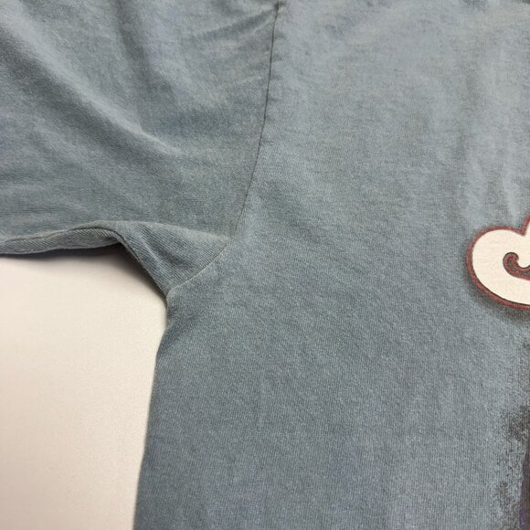 Vintage The Oak Ridge Boys T Shirt Mens L 23x27.5 Blue Band Tee - Picture 5 of 9